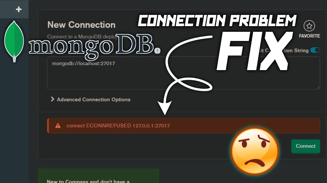 MongoDB Error: couldn’t connect to server 127.0.0.1:27017 on Windows